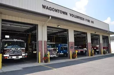 Fire truck garage